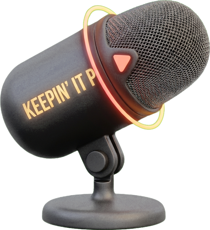 The Keepin' It Positive microphone